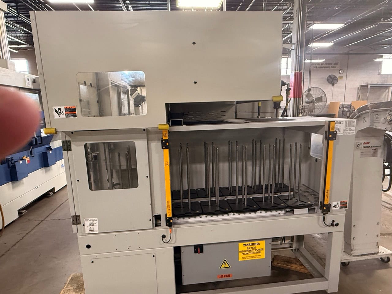 Muratec #MW-120, Twin Spindle CNC Lathe, 13.39" Between Spindles, 11.6" Swing, 6/8" Chuck, 8 Stations, 15 HP - Image 5