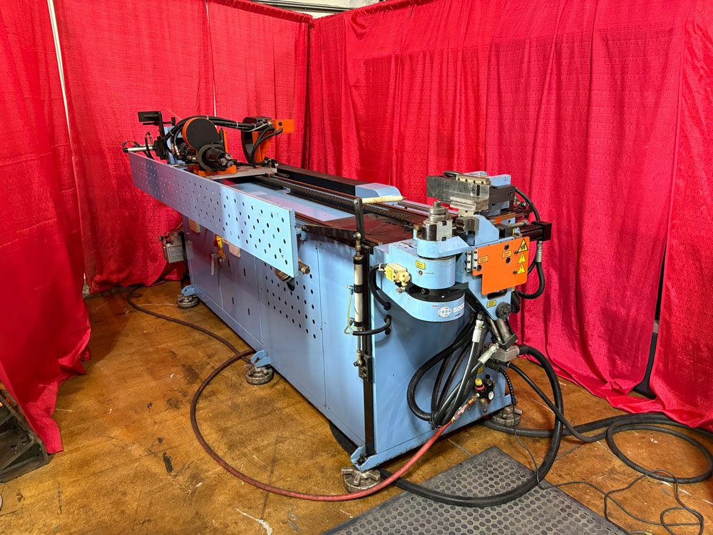 1" Soco #SB-25X3A-1S, CNC tube bender, 4" bending radius, 3-Axis, 1-stack, 2008 - Image 1