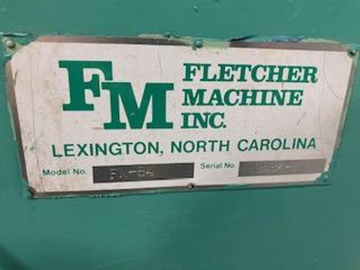 62" Razor slit section, Fletcher Machine #FM-84 - Image 2