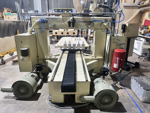 Motionmaster #QE1F-6.6/12-24-130-NC-CB, 5-Axis CNC Router, CNCPD head, 10 HP VFD, 9 HP spindle, Fagor 8055 - Image 3