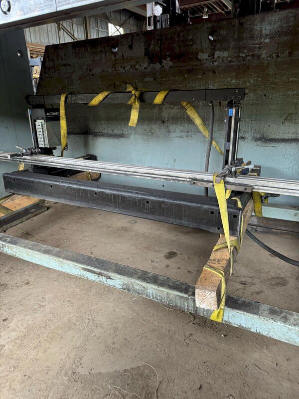 Pacific #K500-12, press brake, 500 oz., 12' overall, 126" between housing, 12" stroke, 20" open, 8" Shut - Image 9