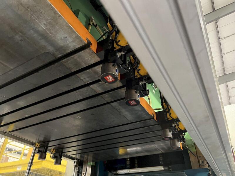 660 Ton, Seyi #SAG660, straight side double crank stamping press, 9.8" stroke, 33.4" Shut Height, 5.9"adj. - Image 5
