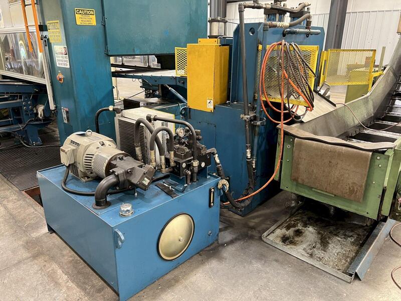 Shung Dar #NBF-800/ST-800, 32" x .240" hydraulic scrap chopper - Image 3