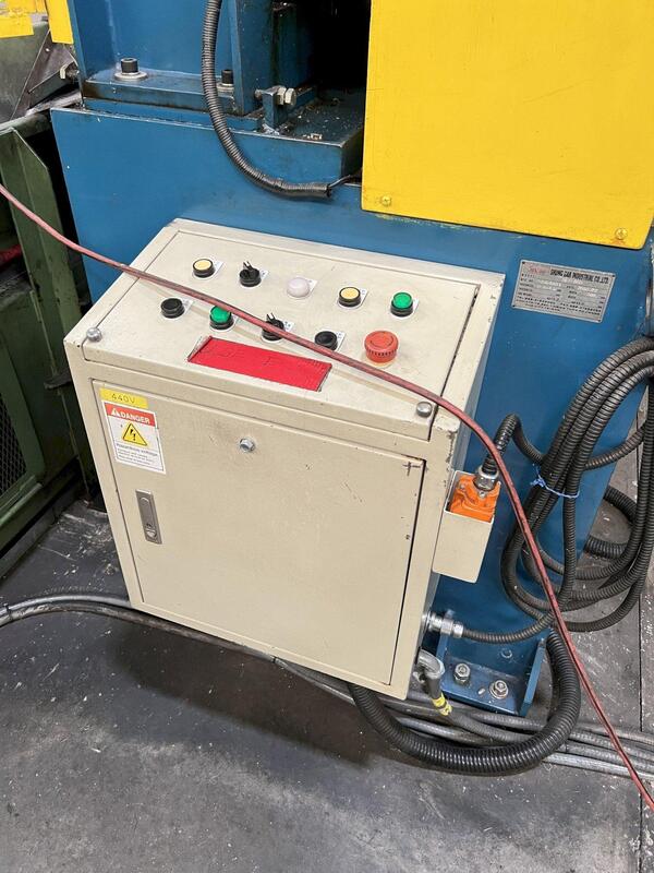 Shung Dar #NBF-800/ST-800, 32" x .240" hydraulic scrap chopper - Image 8
