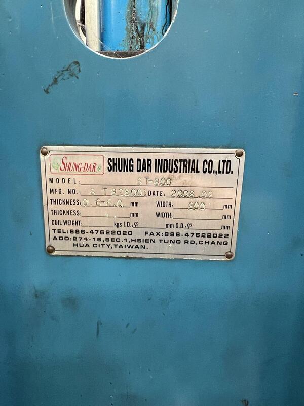 Shung Dar #NBF-800/ST-800, 32" x .240" hydraulic scrap chopper - Image 10