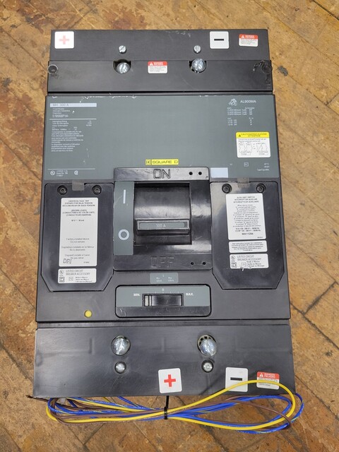 Square D MH36300 519568P14 I-Line Circuit Breaker 300A 3P 600V MH - Image 2