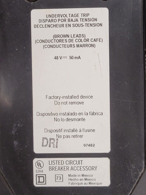 Square D MH36300 519568P14 I-Line Circuit Breaker 300A 3P 600V MH - Image 6