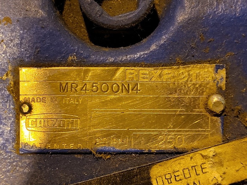 Calzoni MR4500N4, radial hydraulic piston motor, new surplus - Image 2