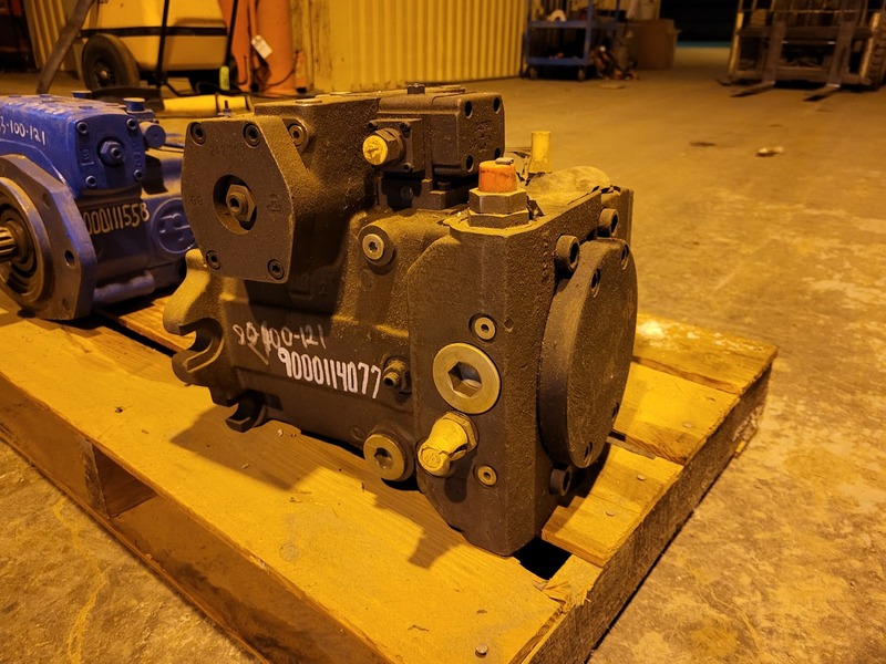 Rexroth #A4VG125HDD1, 32R-PSF52F001F, axial piston pump, new surplus - Image 7