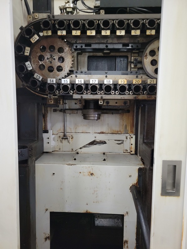 Brother #TC-32BN-QT, CNC drill & tap machining center, 21.7" X, 15.7" Y, 16.3" Z, 12 HP, 12k RPM, 26 ATC - Image 7
