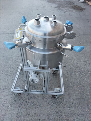13.2 gallon ITT Industries Pure-Flo Precision, 50 liter Stainless steel fermenter tank, bottom driven - Image 2