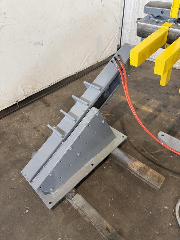 6000 lb. Littell #60-36, powered motorized uncoiler, 36" width, 48" outside dimensions, 16"-20" ID, manual - Image 5