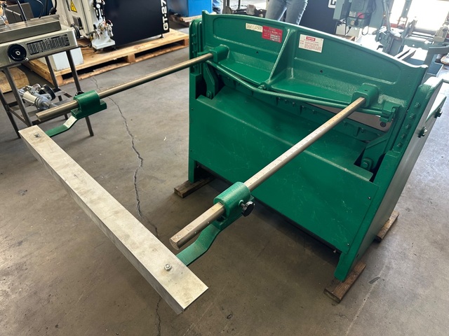 16 gauge x 3' National #NH-3612, Hydraulic Shear, 40 SPM, 1800 RPM, rear operated back gauge - Image 3