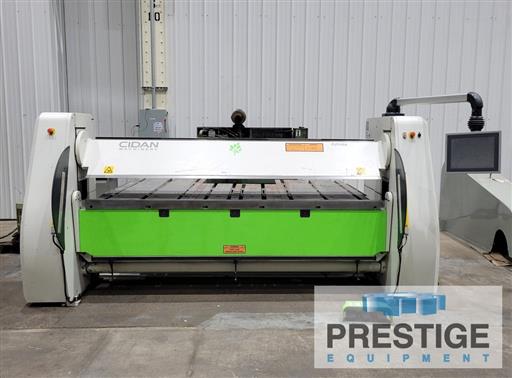 102.36" Cidan #Futura-25, CNC Folding Machine, 13 gauge Steel capacity, 16 gauge Stainless capacity, 61" - Image 1