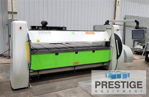 102.36" Cidan #Futura-25, CNC Folding Machine, 13 gauge Steel capacity, 16 gauge Stainless capacity, 61" - Image 2