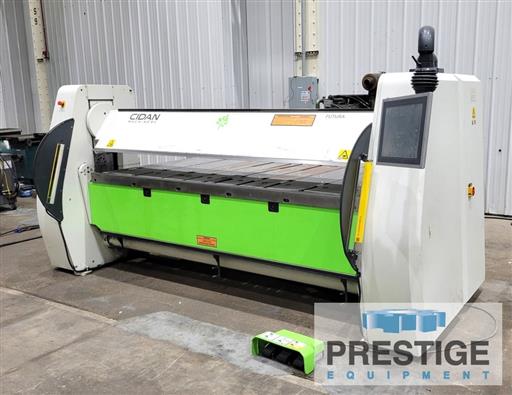 102.36" Cidan #Futura-25, CNC Folding Machine, 13 gauge Steel capacity, 16 gauge Stainless capacity, 61" - Image 3