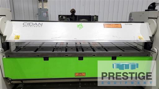 102.36" Cidan #Futura-25, CNC Folding Machine, 13 gauge Steel capacity, 16 gauge Stainless capacity, 61" - Image 4