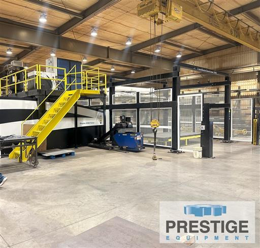 Eagle #iNspire-2040, CNC Fiber Laser w/CraneMaster Load/Unload, 20000 Watts, 160" X, 80" Y, 4" Z, 3086 lbs. - Image 2