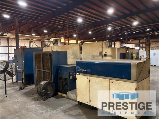 Trumpf #TruLaser-5040, CNC Fiber Laser, 5000 Watts, 160" X, 80" Y, 4.5" Z, 1" Material thickness, 44887 - Image 5