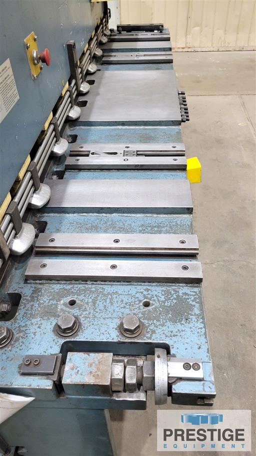 1/4" x 6.5' Amada #M-2060, Mechanical Powered Squaring Shear, 0.39"-39.37" Backgauge, 96" Squaring Arm, (9) - Image 3