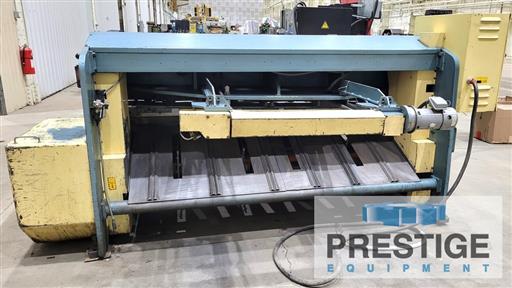 1/4" x 6.5' Amada #M-2060, Mechanical Powered Squaring Shear, 0.39"-39.37" Backgauge, 96" Squaring Arm, (9) - Image 5