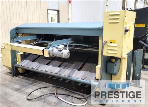 1/4" x 6.5' Amada #M-2060, Mechanical Powered Squaring Shear, 0.39"-39.37" Backgauge, 96" Squaring Arm, (9) - Image 6