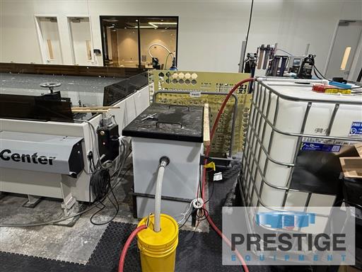 Omax #120X-1, CNC Water Jet, 339" x 137" Table, 320" X, 120" Y, 8" Z, 350 IPM, 60000 psi, 30 HP Pump, 100 - Image 4
