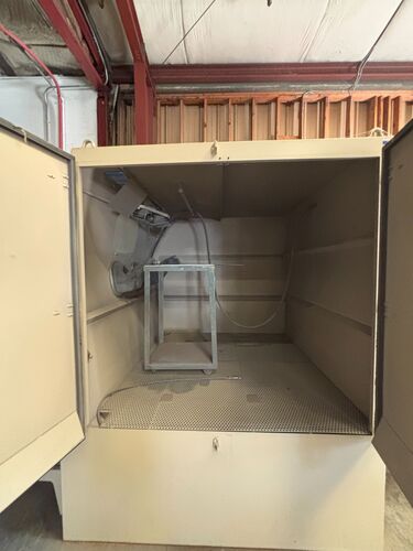 72" x 72" x 62" Empire #Pro-Finish-7272, abrasive air blast cabinet system, 2020 - Image 6