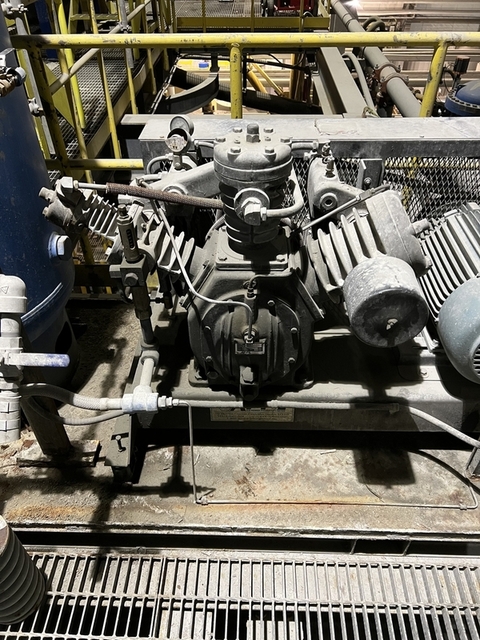 34 cfm, 320 psi, APPL #CP18-1112, air compressor for primary gravity concentrators, 575 V. - Image 4