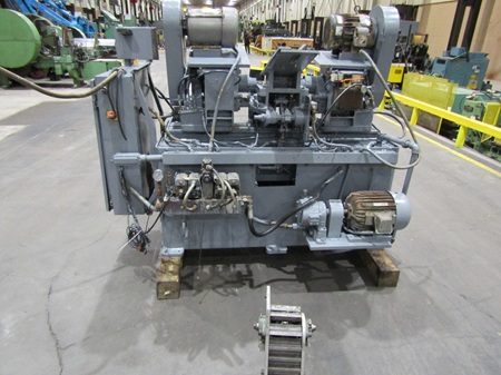Economy #FH40-10, double end chamfering machine, magazine type feeder, serial #8109 - Image 4