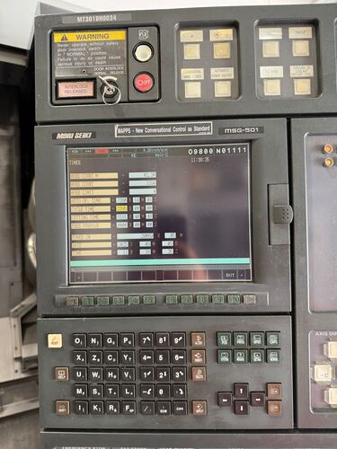 Mori Seiki #MT-3000/1500, multi-axis CNC turning center, 31.5" swing, 15" 3-jaw chuck, 3.5" bar, 22.44" dia. - Image 7