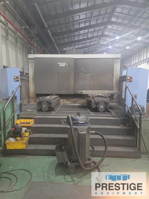 Daewoo Doosan #HM-1250, CNC Horizontal Machining Center, 82.7" X, 59.1" Y, 59.1" Z, 49.2" x 49.2" Pallet, 35 - Image 2