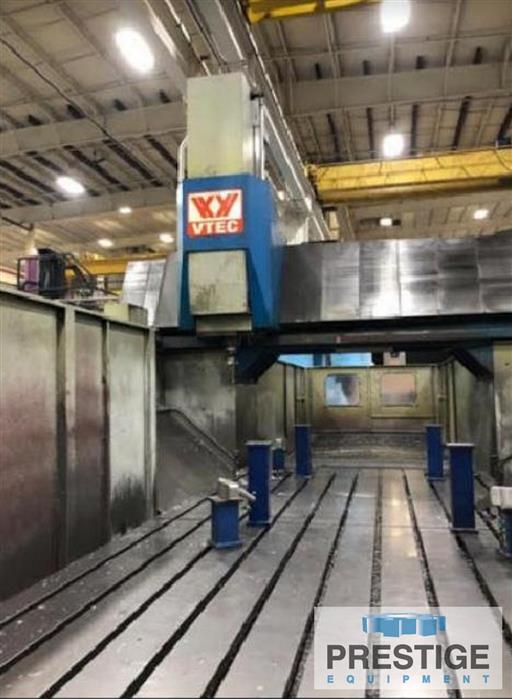 Vision Wide #V-Tec-VF-4000, CNC Double Column Machining Center, 165.4" X Travel, 90.6" Y Travel, 36.2" Z - Image 5