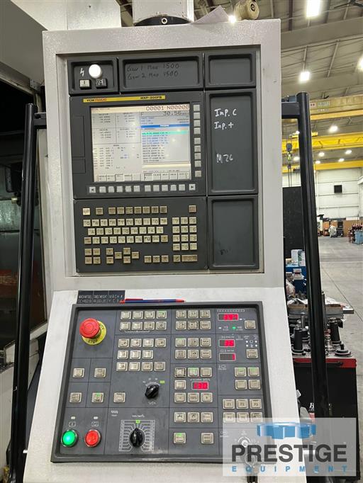 YCM #4025B, CNC Bridge Type Machining Center, 160" X Travel, 98" Y Travel, 40" Z, 158" x 94.5" Table, 25/30 - Image 2