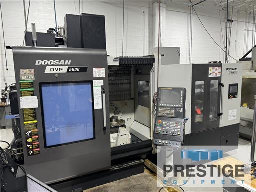 Daewoo Doosan #DVF-5000, CNC Vertical Machining Center, 5-Axis, 24.6" X, 17.7" Y, 15.7" Z, 18" diameter - Image 1