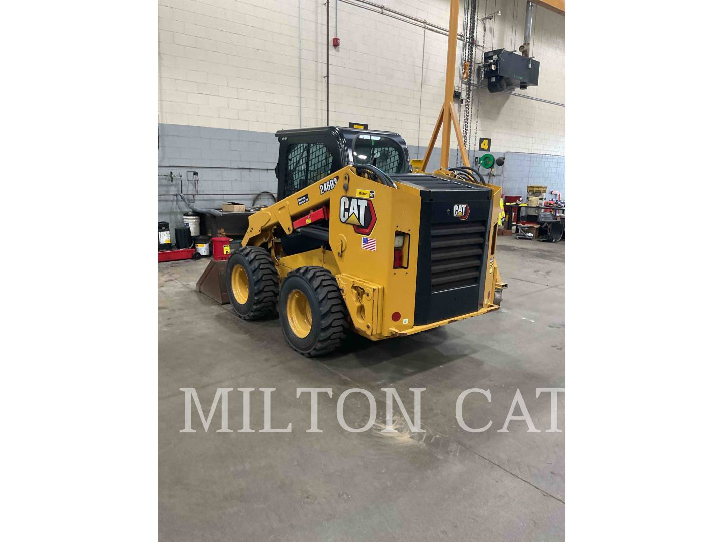 Cat 246D3, Skid Steer Loader, 331 hours, S/N: KC601627, 2021 - Image 4