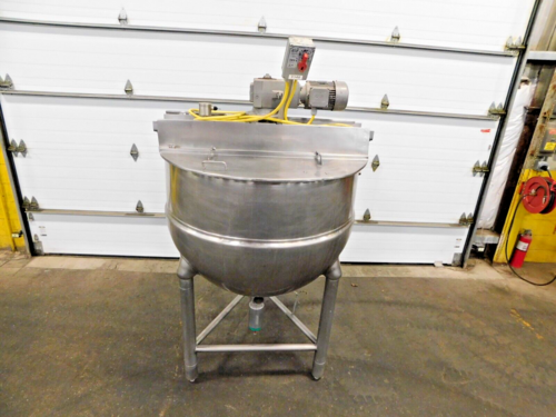 200 gallon Groen, Stainless jacketed mixing kettle, 2 HP, 230/460 V. - Image 2