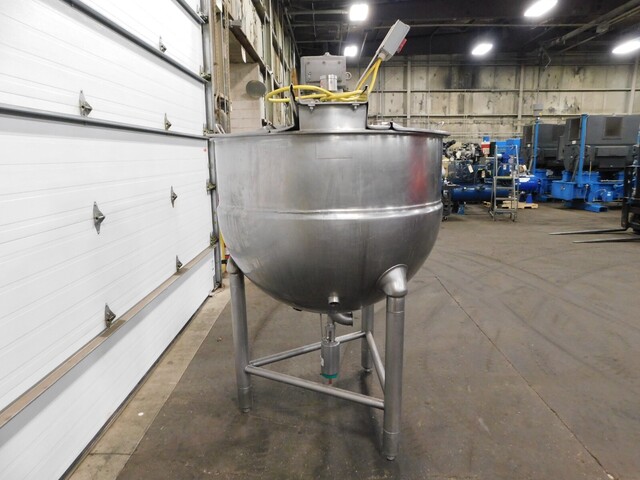200 gallon Groen, Stainless jacketed mixing kettle, 2 HP, 230/460 V. - Image 8