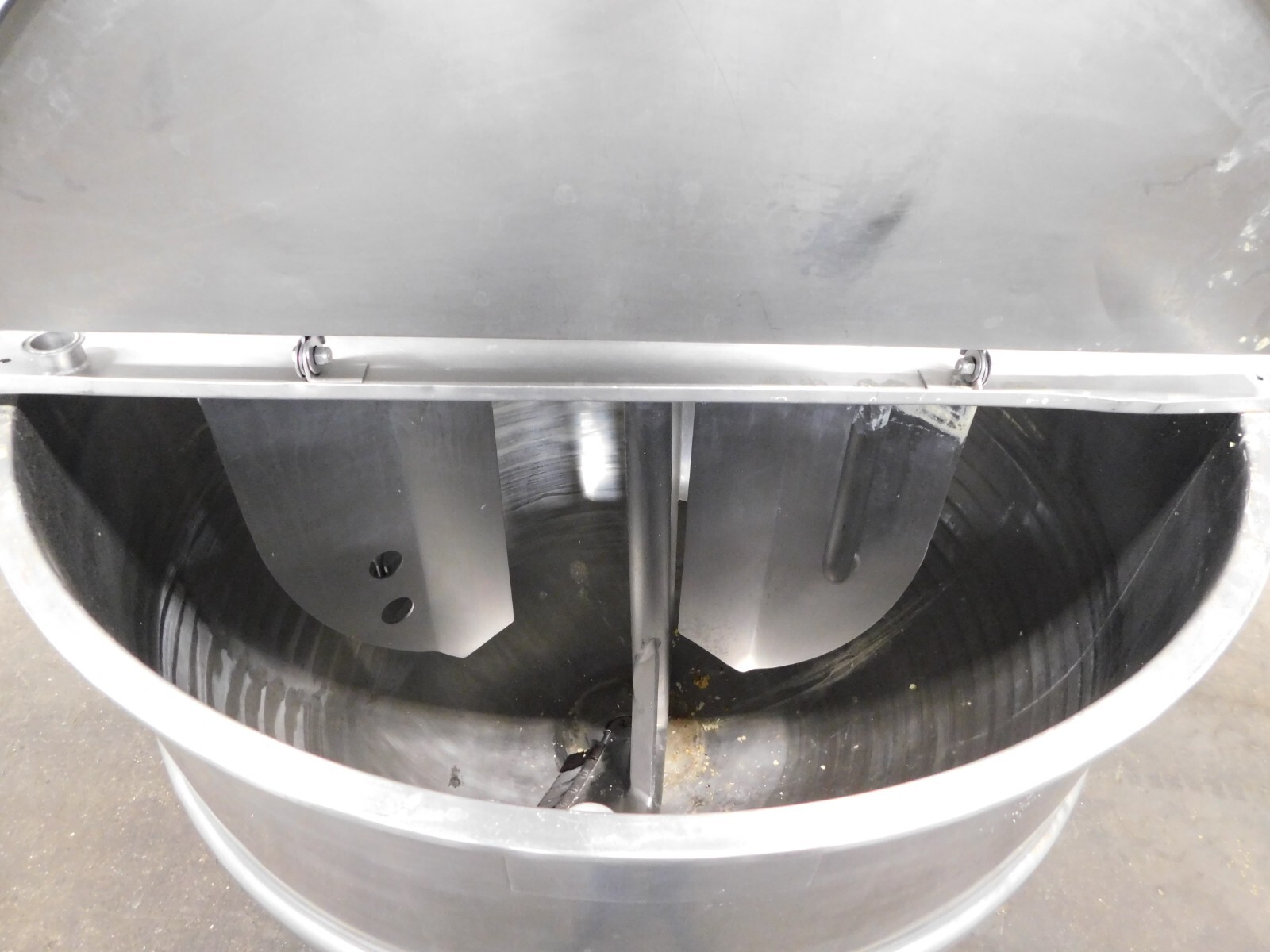 200 gallon Groen, Stainless jacketed mixing kettle, 2 HP, 230/460 V. - Image 9