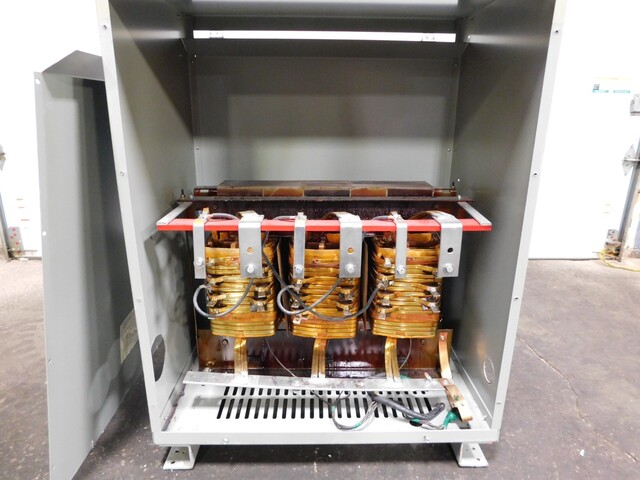 150 KVA 480 Primary, 208/120 Secondary, General Electric 9T23B3876G3 transformer - Image 2