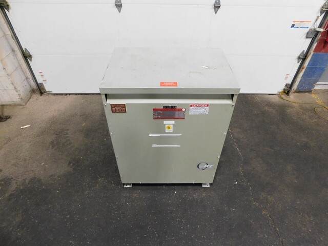 150 KVA 480 Primary, 208/120 Secondary, General Electric 9T23B3876G3 transformer - Image 3