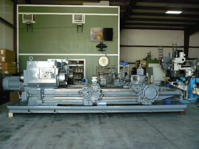No. 4A Warner & Swasey, M3550, square head, saddle type turret lathe, 28-1/4" swing o/bed ways, 65" center - Image 2