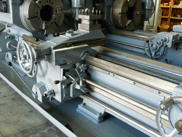 No. 4A Warner & Swasey, M3550, square head, saddle type turret lathe, 28-1/4" swing o/bed ways, 65" center - Image 6