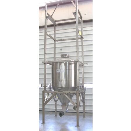 Horizon Systems, bulk bag unloader & weigh bin Supersack discharger, all Stainless Steel, #11015 - Image 2