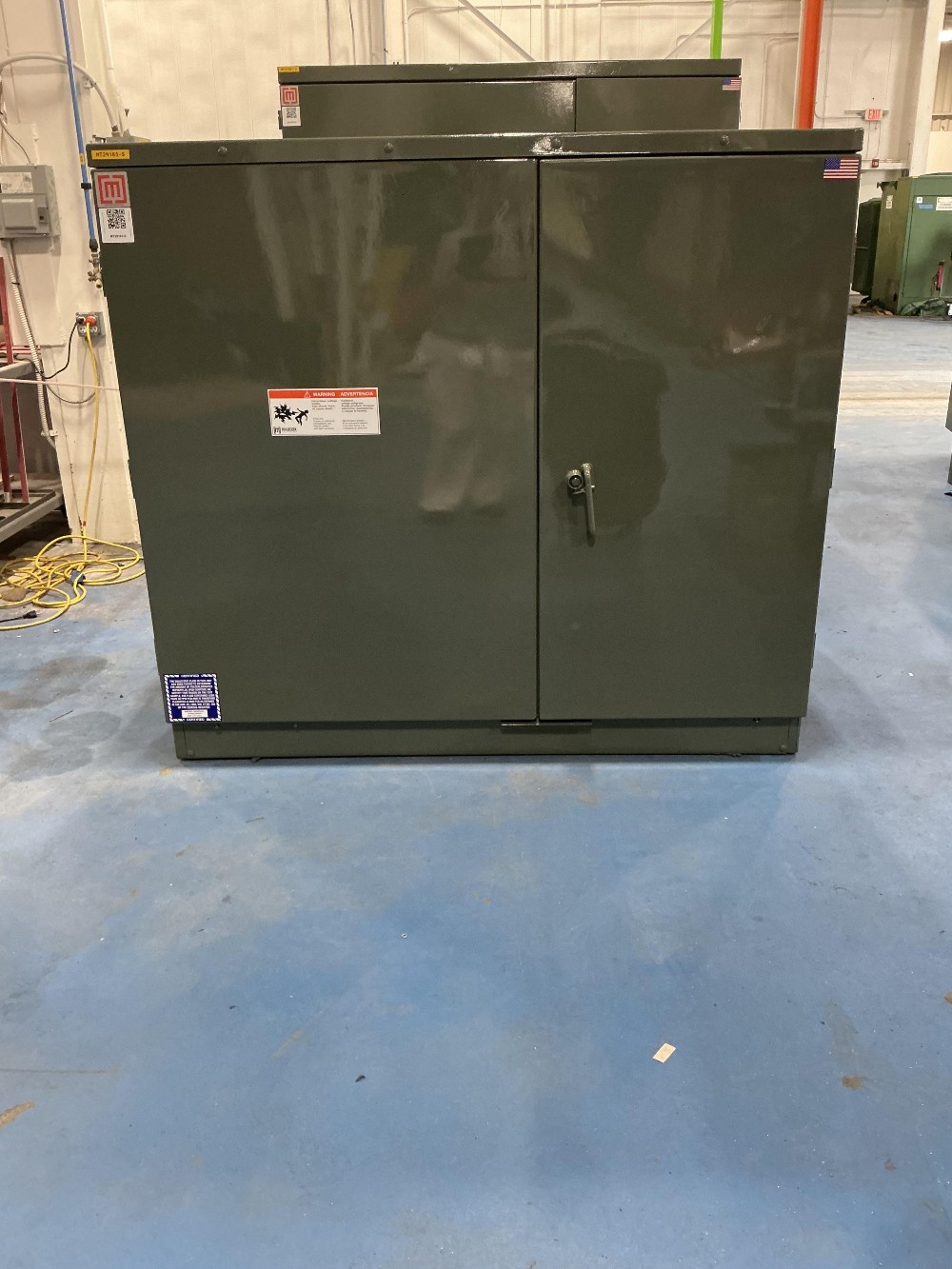225 KVA 22860GY/13200 Primary, 208GY/120 Secondary, 3 phase, Padmount Transformer - Image 1