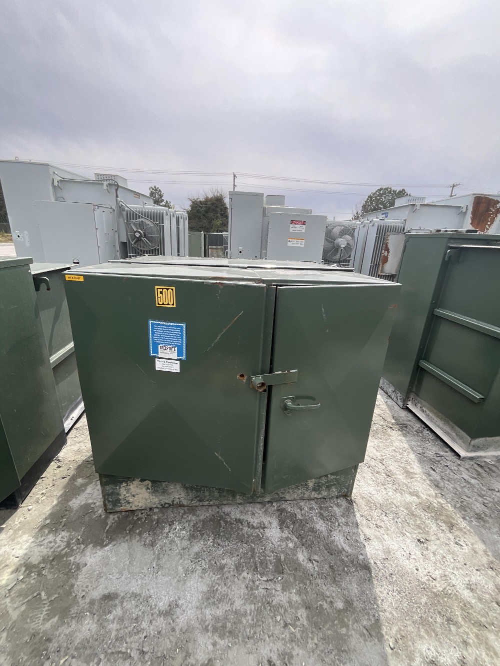500 KVA 12470GY/7200 Primary, 480GY/277 Secondary, 3 phase, Padmount Transformer - Image 2