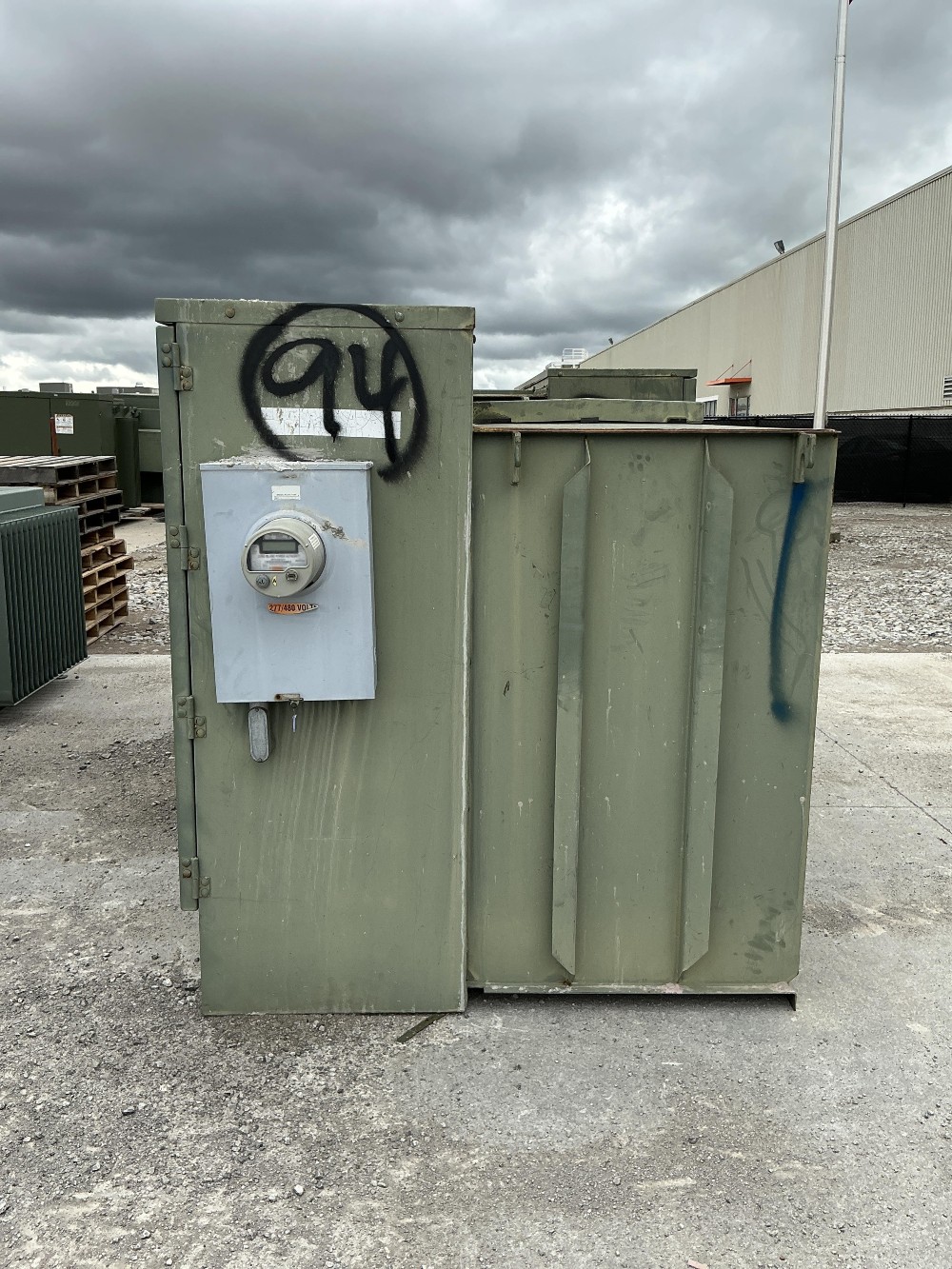 500 KVA 13200GY/7620 Primary, 480Y/277 Secondary, 3 phase, Padmount Transformer - Image 3