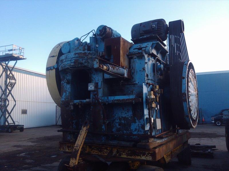 5" National, 1100 ton upsetting force, 30 SPM, 15" stroke, 24" die space, #2663CE - Image 2
