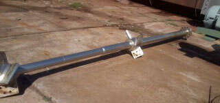 100 HP Lightnin #880-Q-100, 316L Stainless Steel shaft, 69 RPM, top entry, bridge mount, #1271348 (3 - Image 1