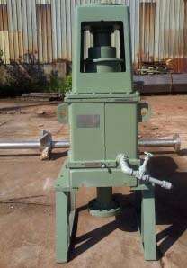 100 HP Lightnin #880-Q-100, 316L Stainless Steel shaft, 69 RPM, top entry, bridge mount, #1271348 (3 - Image 4